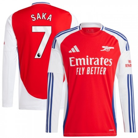 Goedkope Arsenal Saka 7 Thuisshirt 2024-25 Lange Mouw